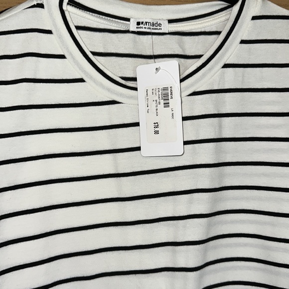 Evereve LA made horizontal long sleeve top nwt - Picture 4 of 5